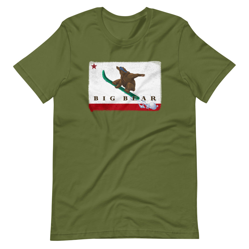 Big Bear CA Grizzly Snowboarding Shirt - Sno Cal