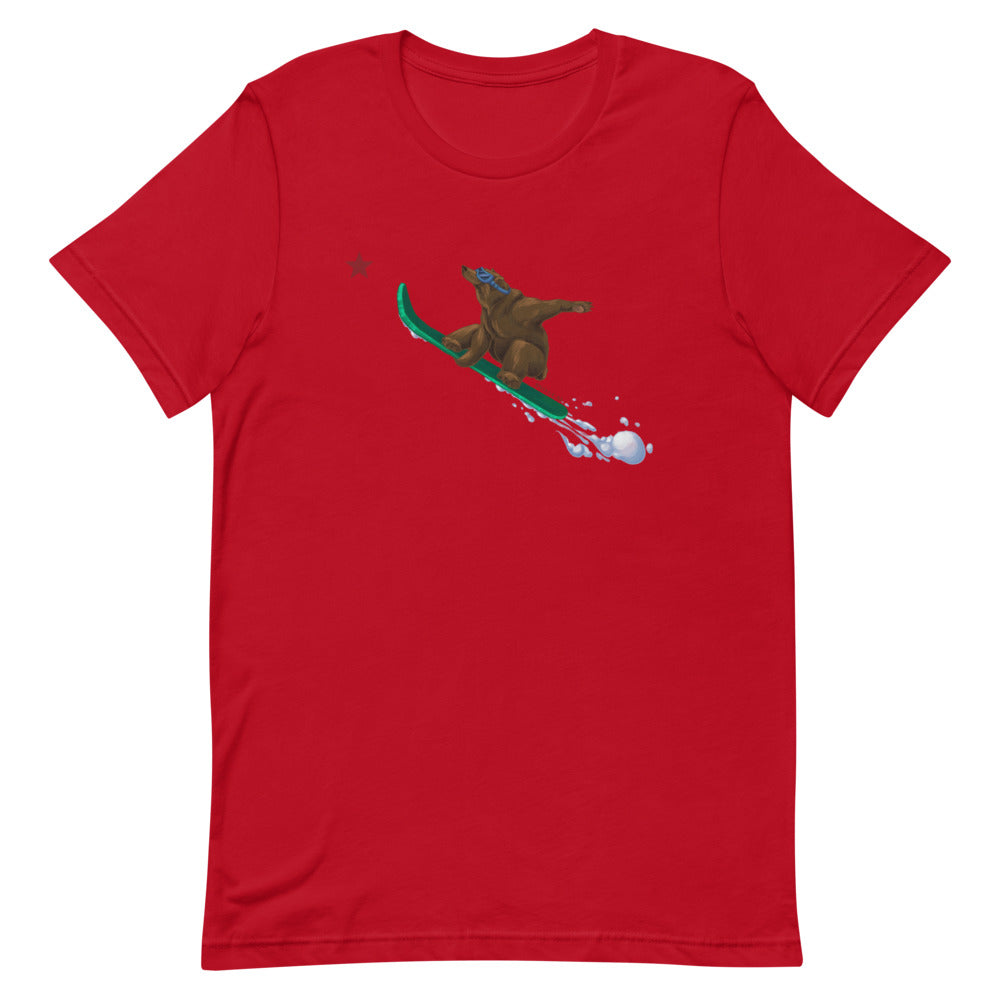 CA Grizzly Sending it with CA Star Shirt - Sno Cal