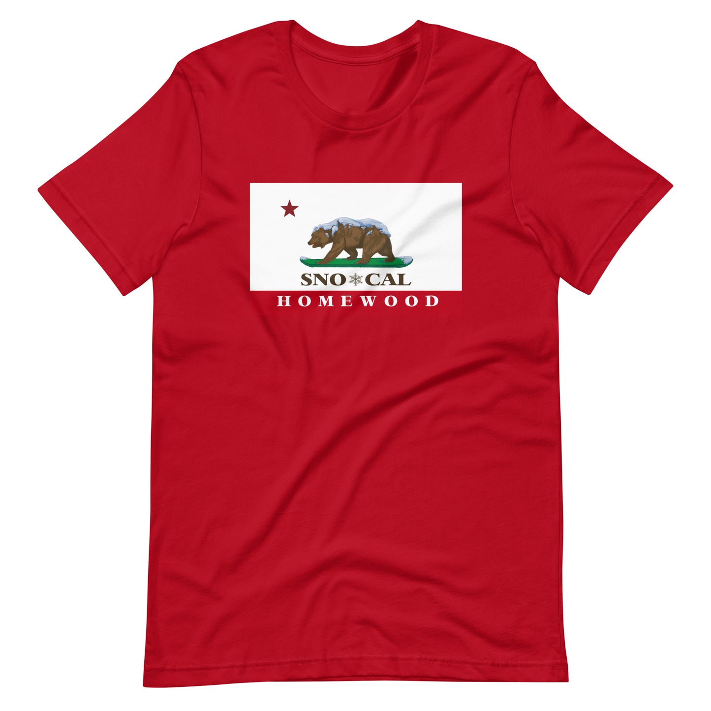 Homewood Sno*Cal Flag Shirt