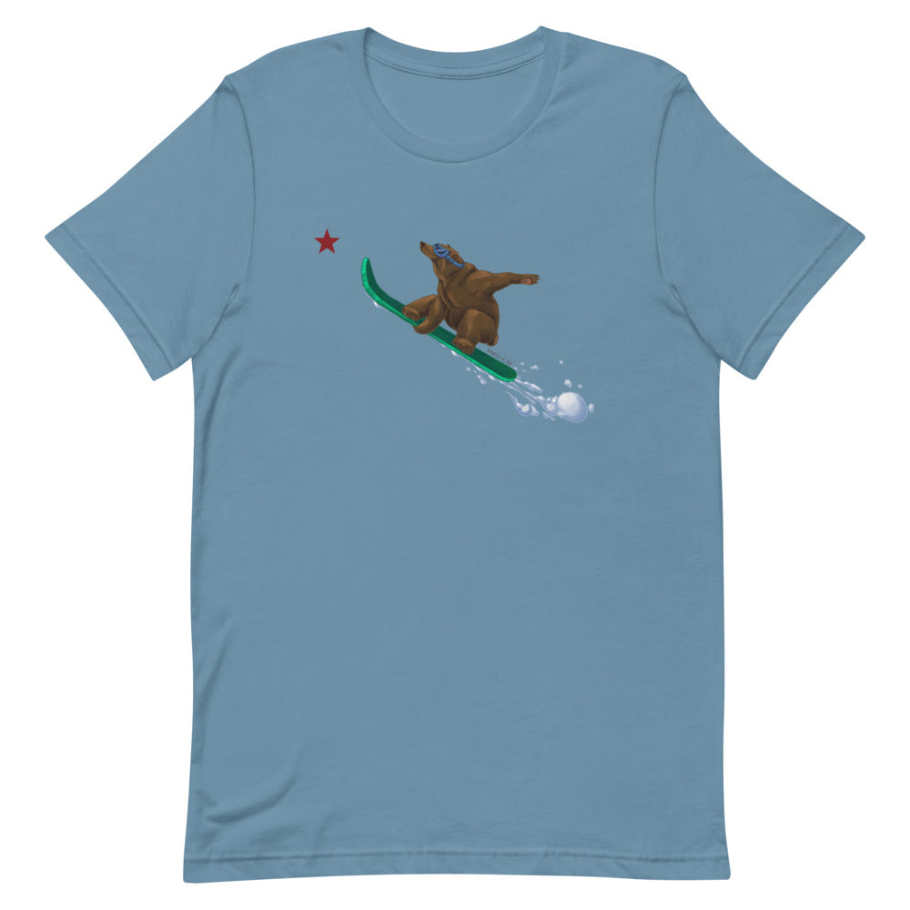 CA Grizzly Sending it with CA Star Shirt - Sno Cal
