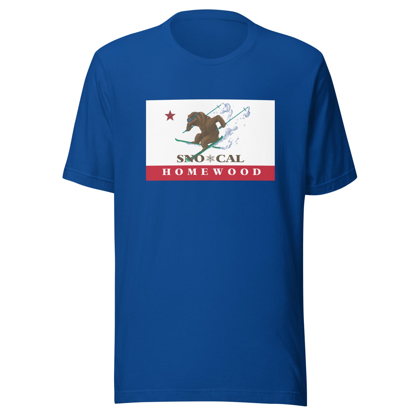 Homewood Sno*Cal Flag Ski Shirt