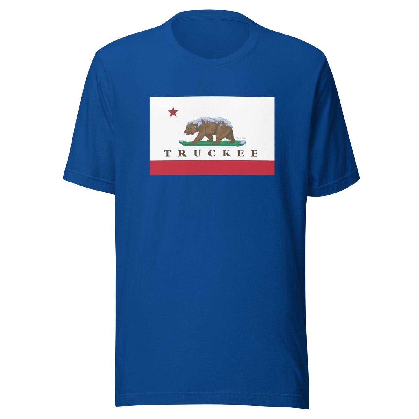 royal blue truckee shirt