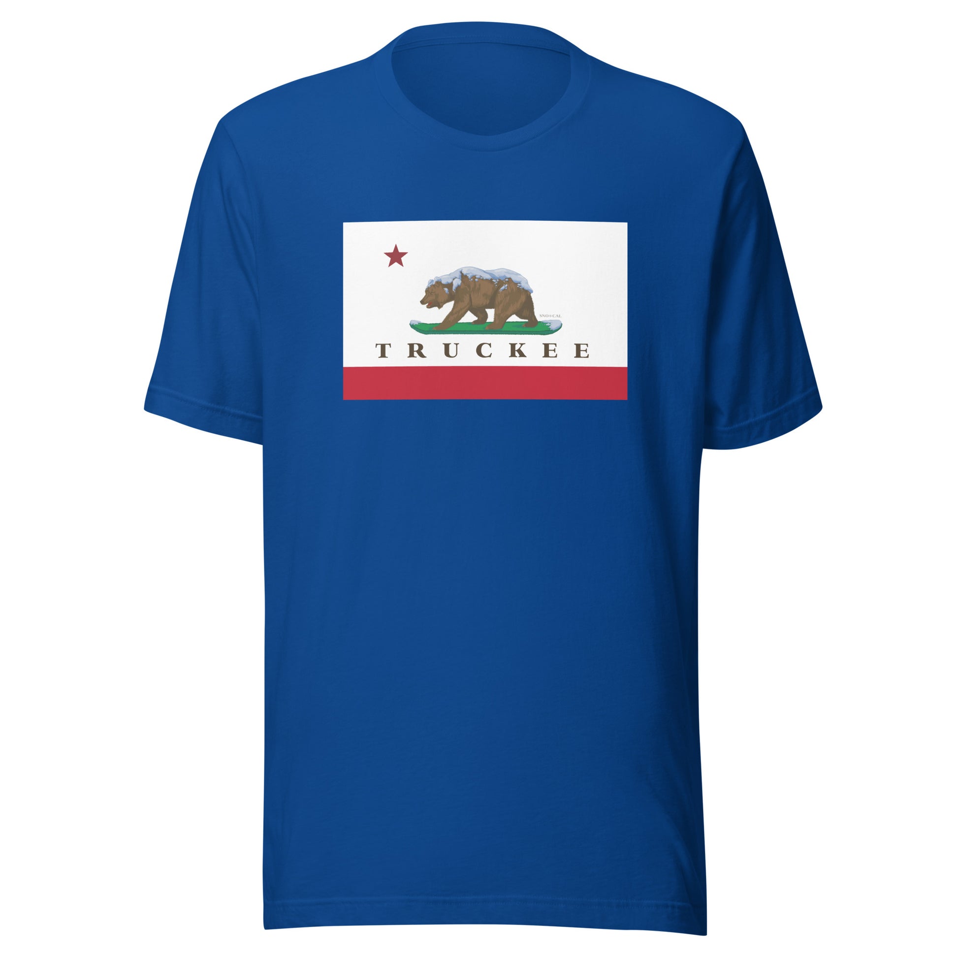 royal blue truckee shirt