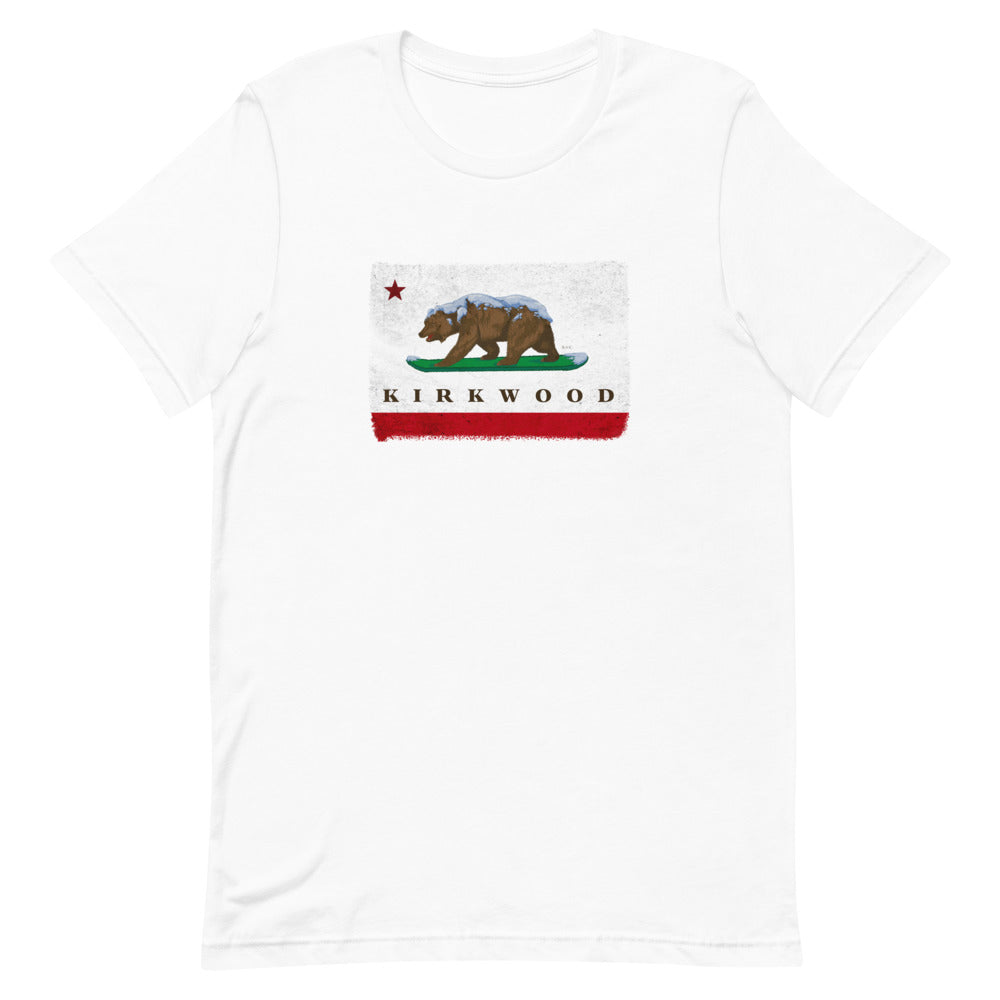 Kirkwood CA Flag Shirt - Sno Cal