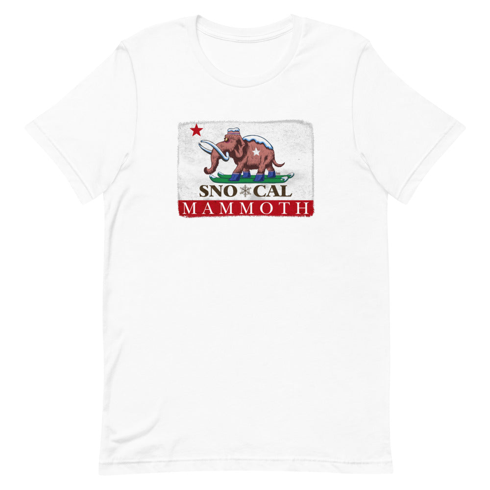 Wally Mammoth CA Flag Shirt - Sno Cal