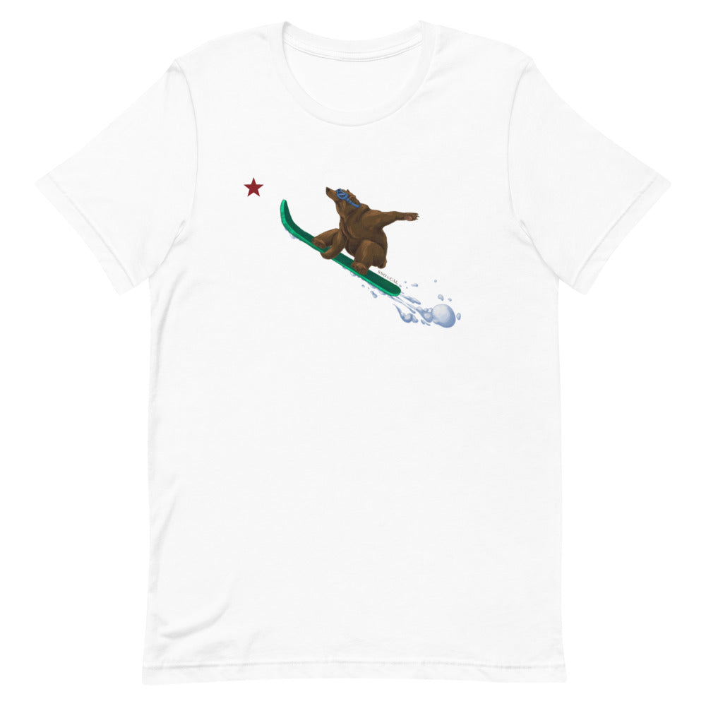 CA Grizzly Sending it with CA Star Shirt - Sno Cal