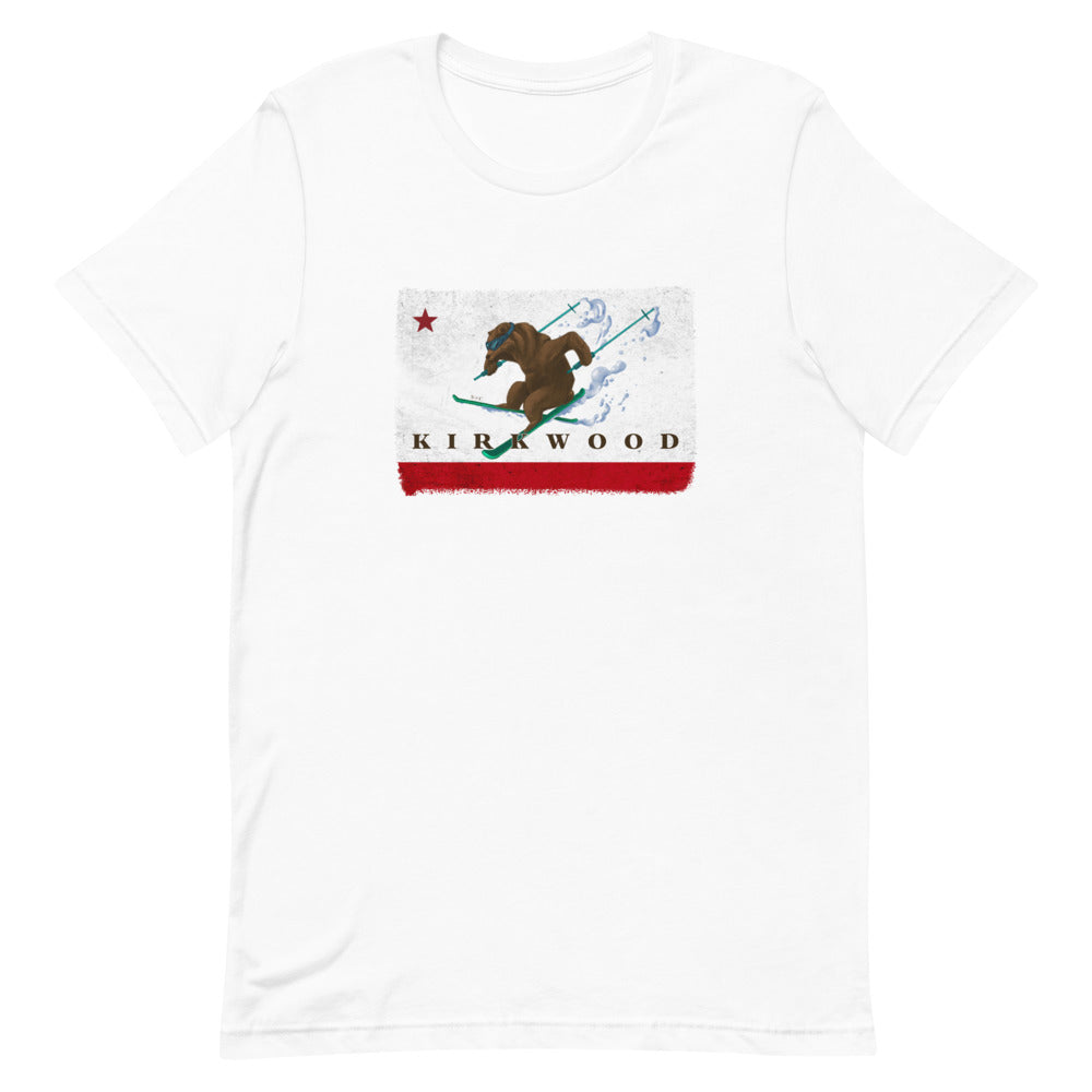 Kirkwood CA Grizzly Skiing Shirt - Sno Cal