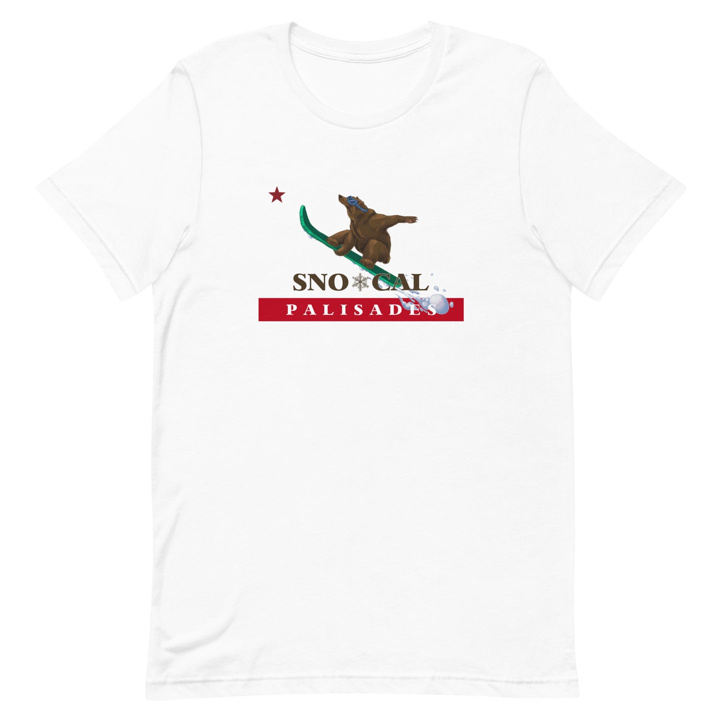 Palisades Sno*Cal Grizzly Boarding t-shirt