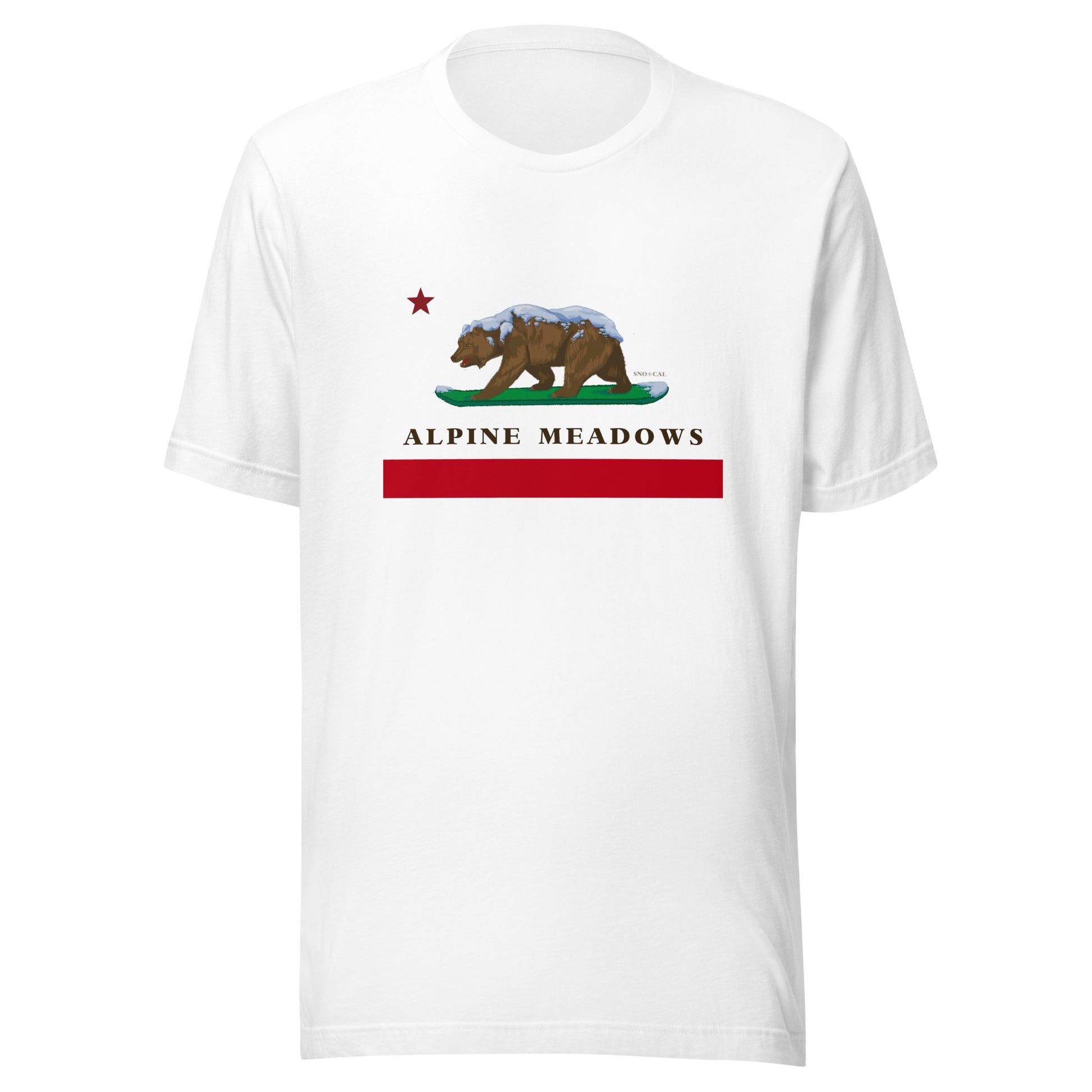 White Alpine Meadows Shirt