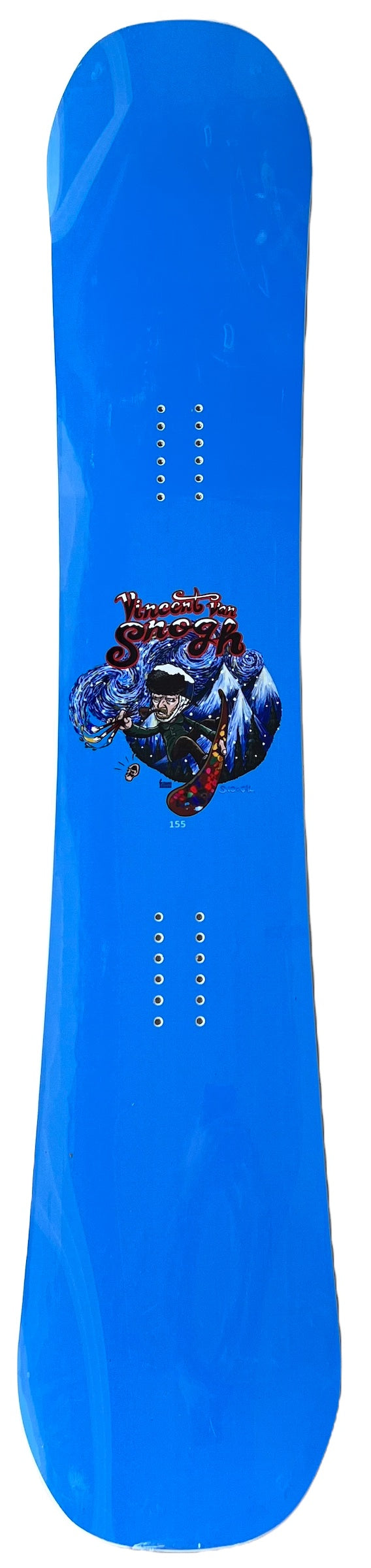 Vincent van Snogh blue top snowboard - Sno Cal