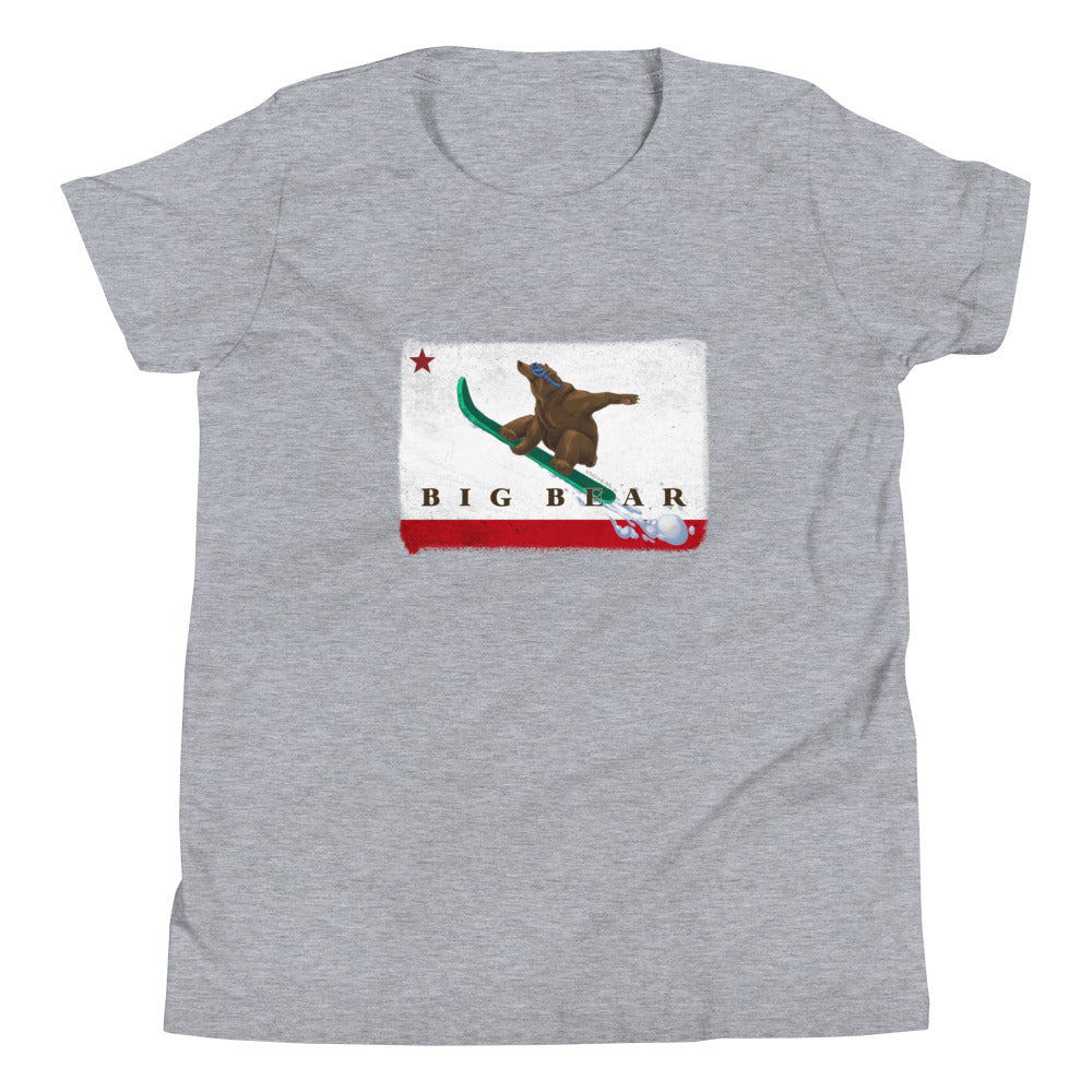 Kids Snowboarding CA Grizzly Big Bear Shirt - Sno Cal