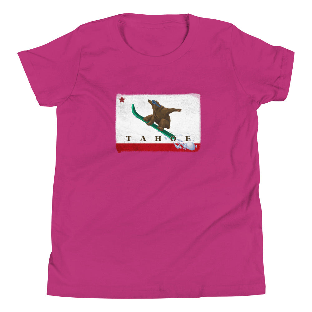Snowboarding Grizzly Kids Size Shirt - Sno Cal