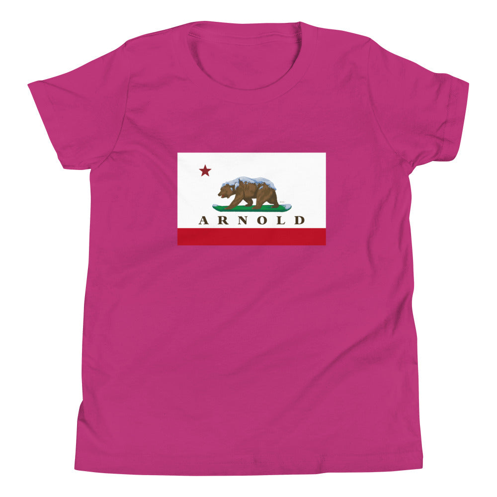 Kids Size CA Flag Arnold Shirt