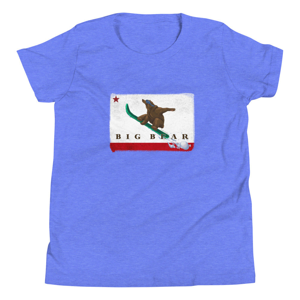 Kids Snowboarding CA Grizzly Big Bear Shirt - Sno Cal