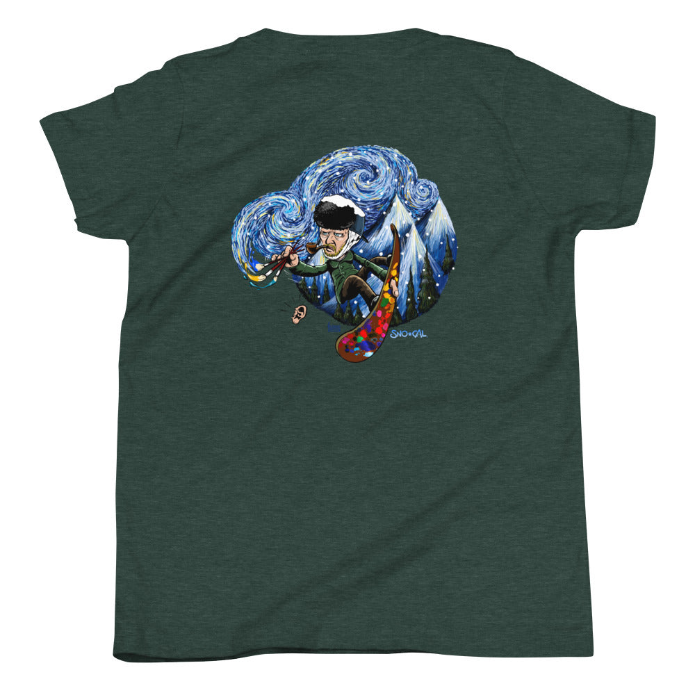 Kids Vincent van Snogh Shirt (name on front) - Sno Cal