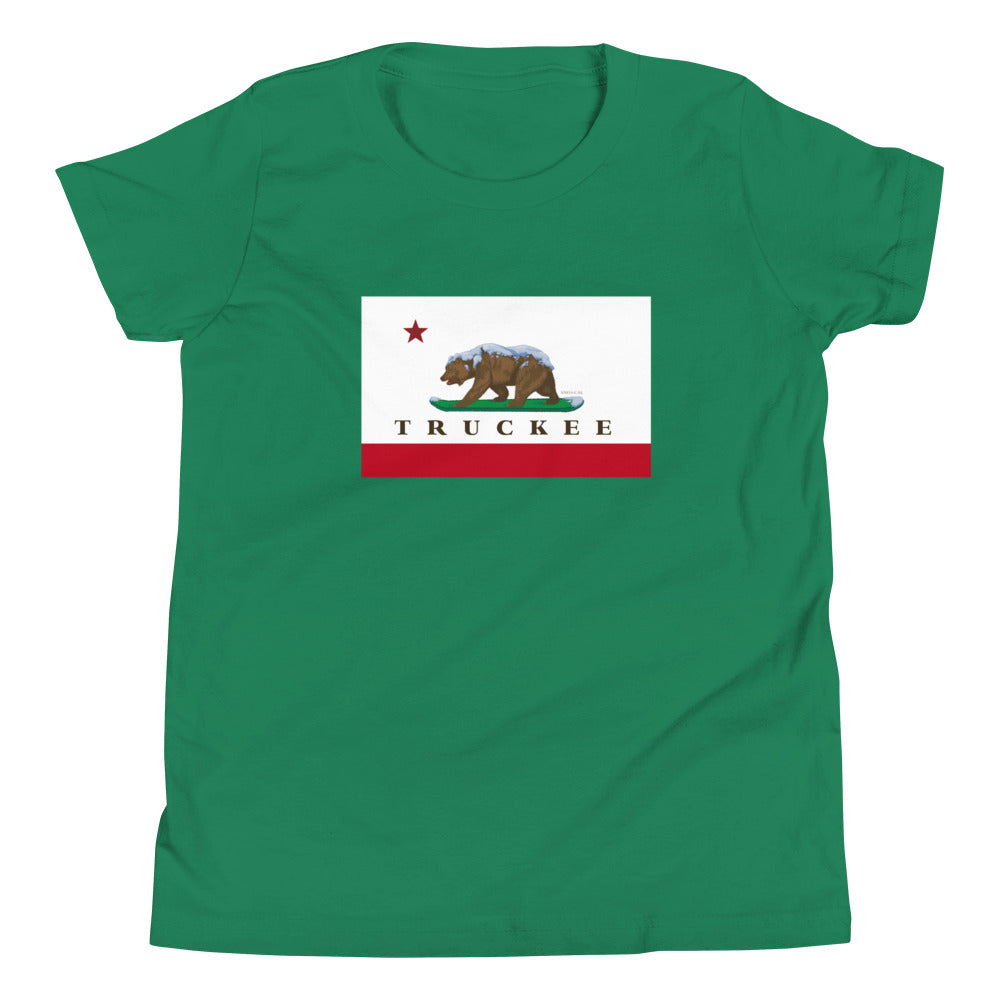 kids kelly green truckee shirt