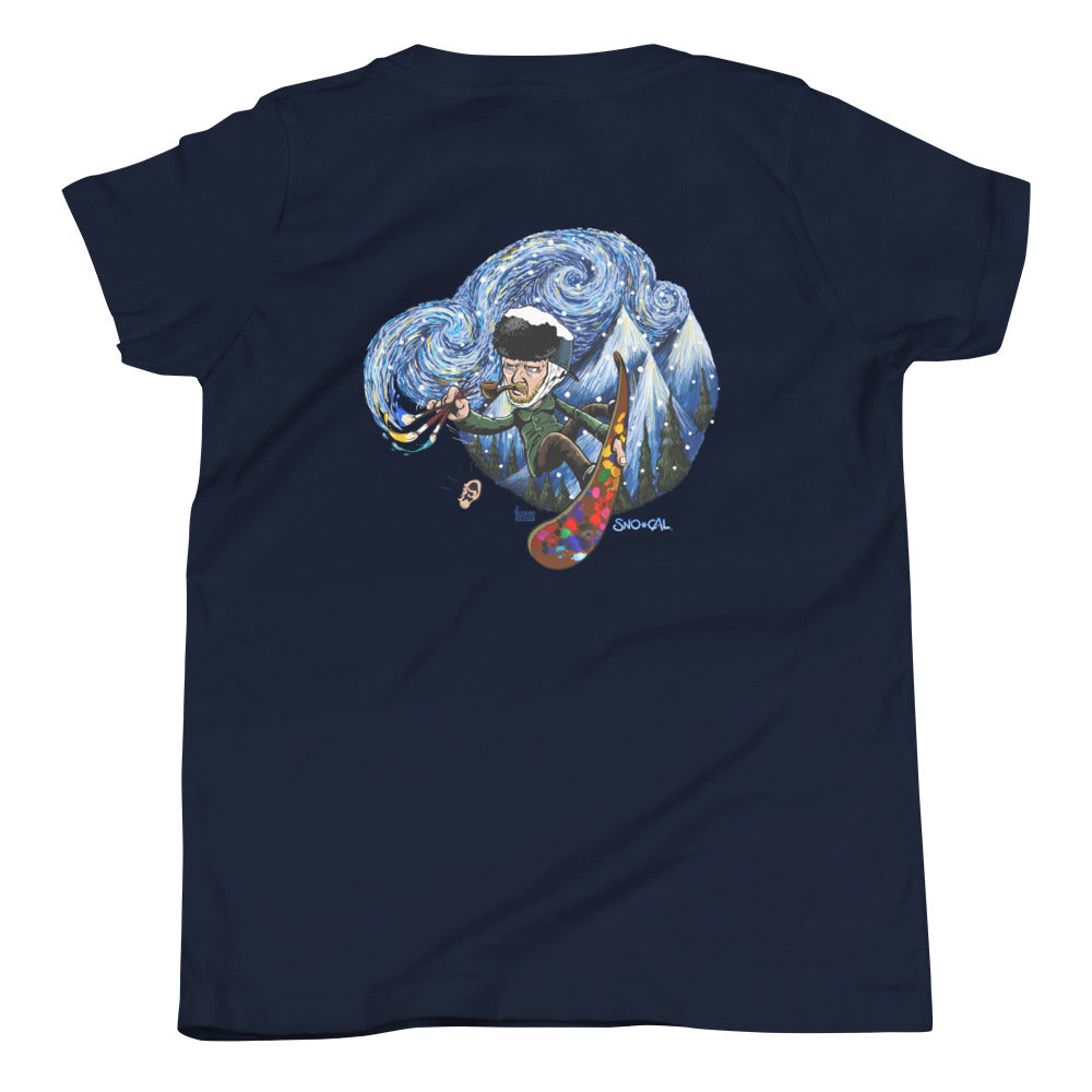 Kids Vincent van Snogh Shirt (name on front) - Sno Cal