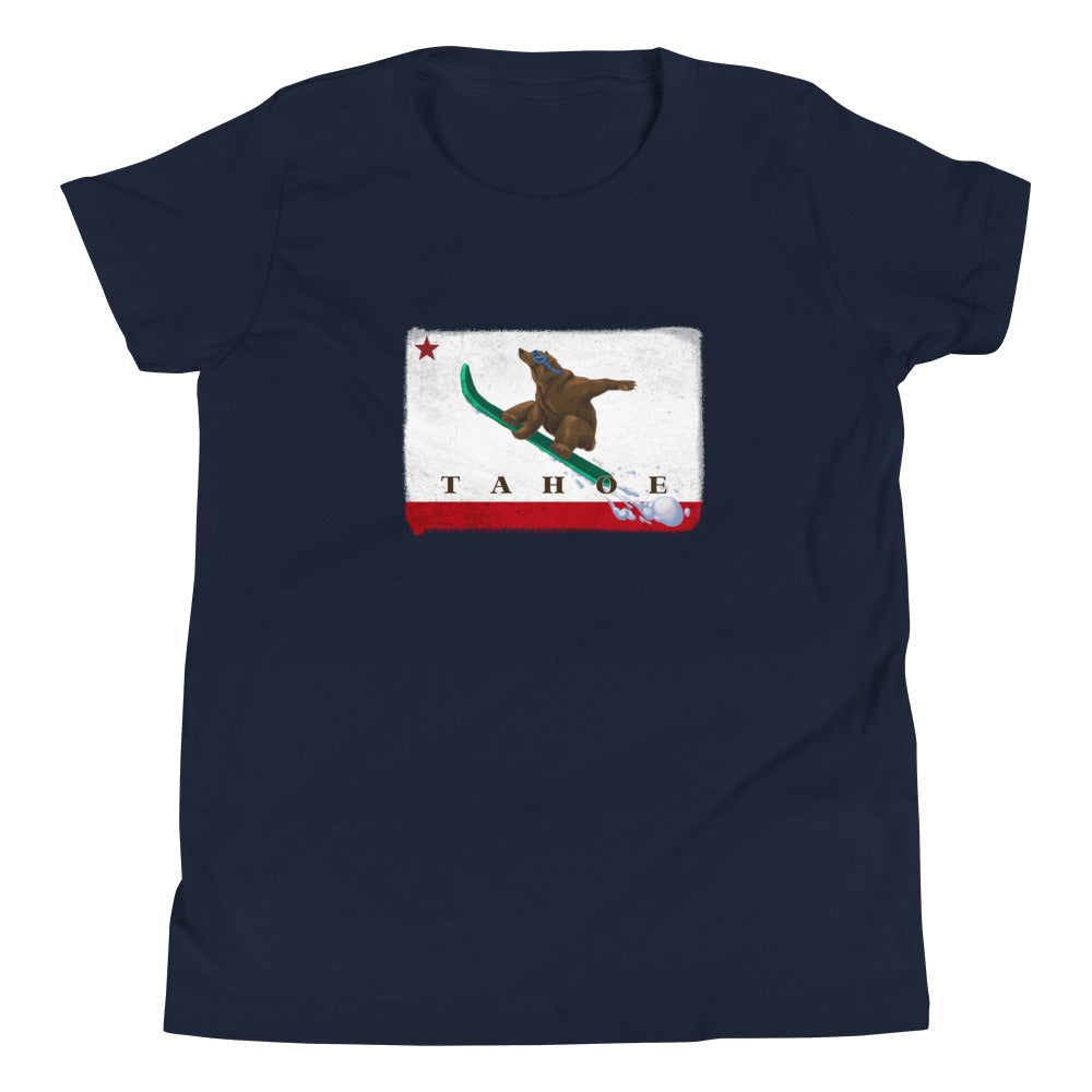 Snowboarding Grizzly Kids Size Shirt - Sno Cal