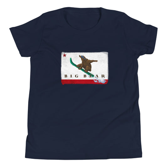 Kids Snowboarding CA Grizzly Big Bear Shirt - Sno Cal