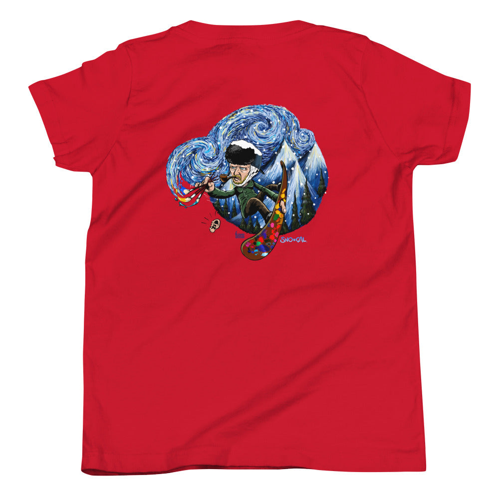 Kids Vincent van Snogh Shirt (name on front) - Sno Cal
