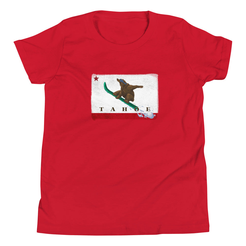 Snowboarding Grizzly Kids Size Shirt - Sno Cal