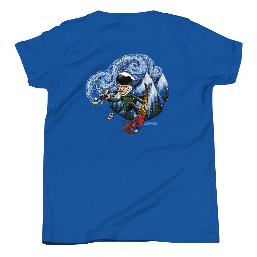 Kids Vincent van Snogh Shirt (name on front) - Sno Cal