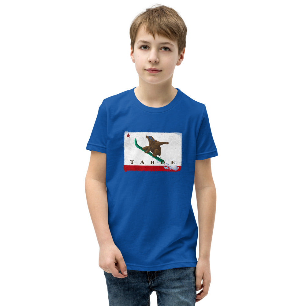 Snowboarding Grizzly Kids Size Shirt - Sno Cal