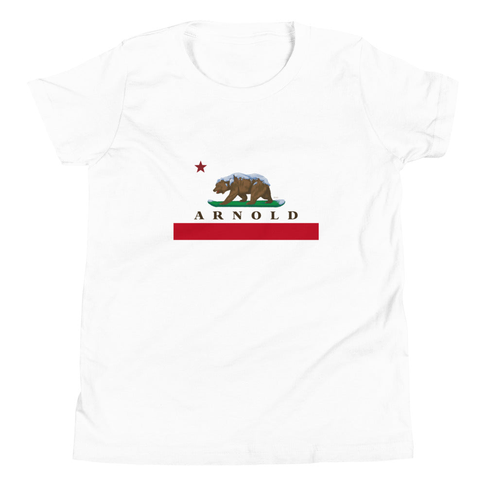 Kids Size CA Flag Arnold Shirt