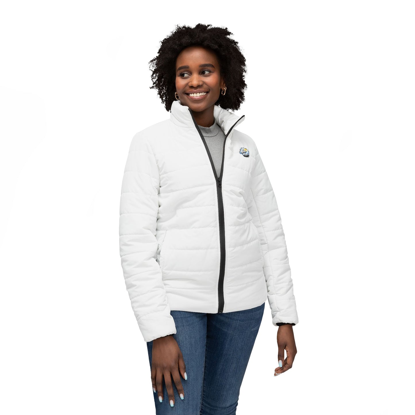 Sno*Cal Women’s Puffer Snow Jacket White