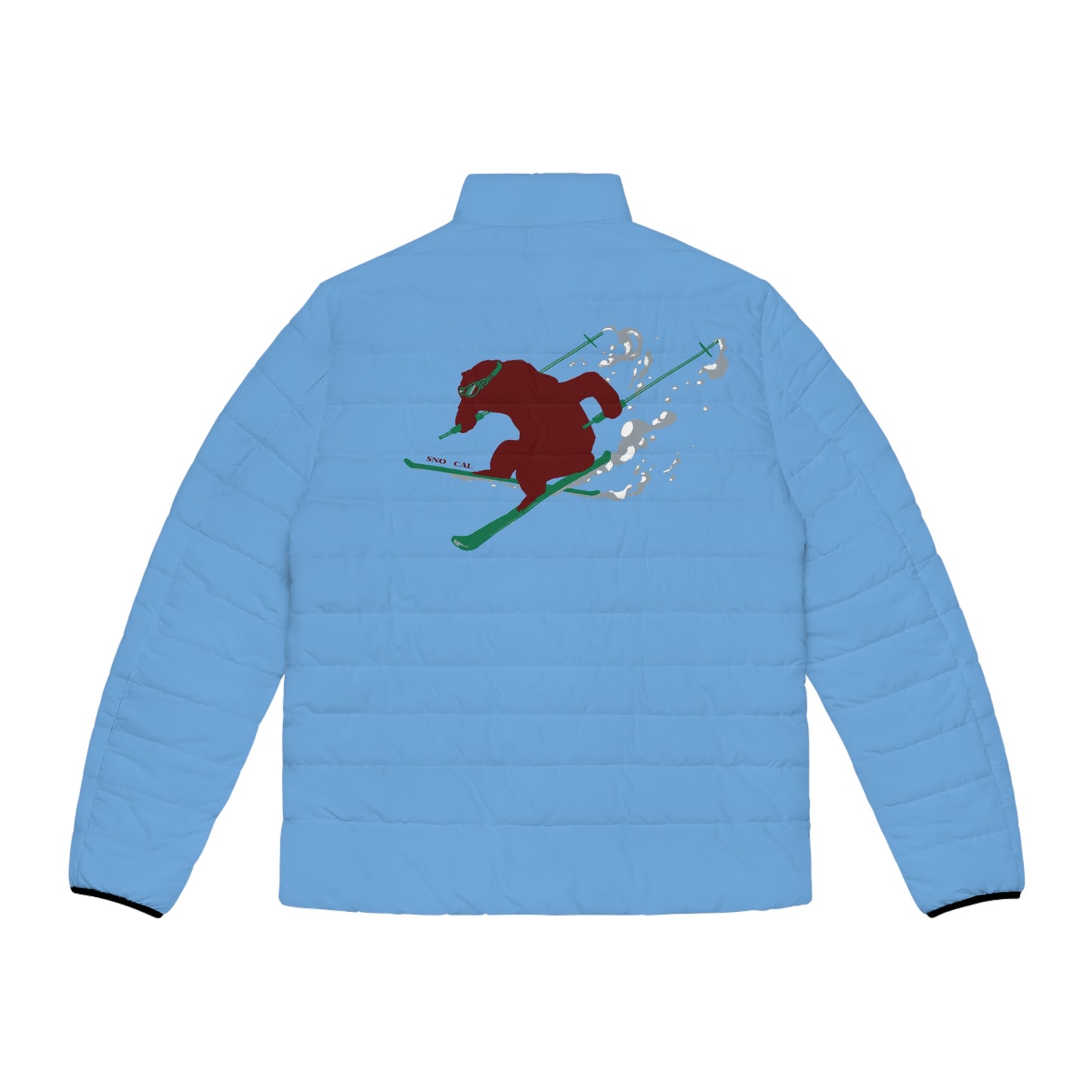 Goldie the Grizzly Men's Puffer Jacket