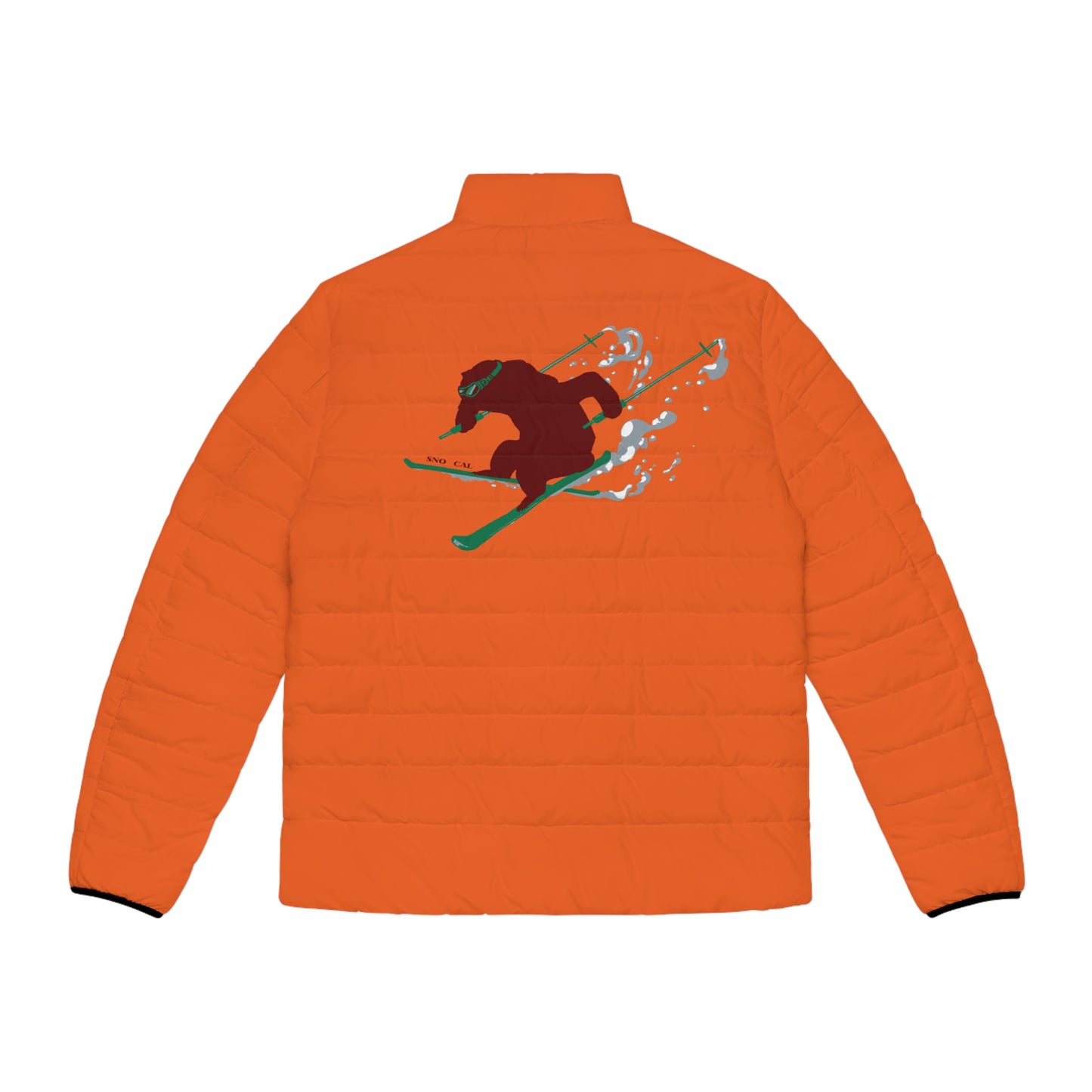 Goldie the Grizzly Men's Puffer Jacket
