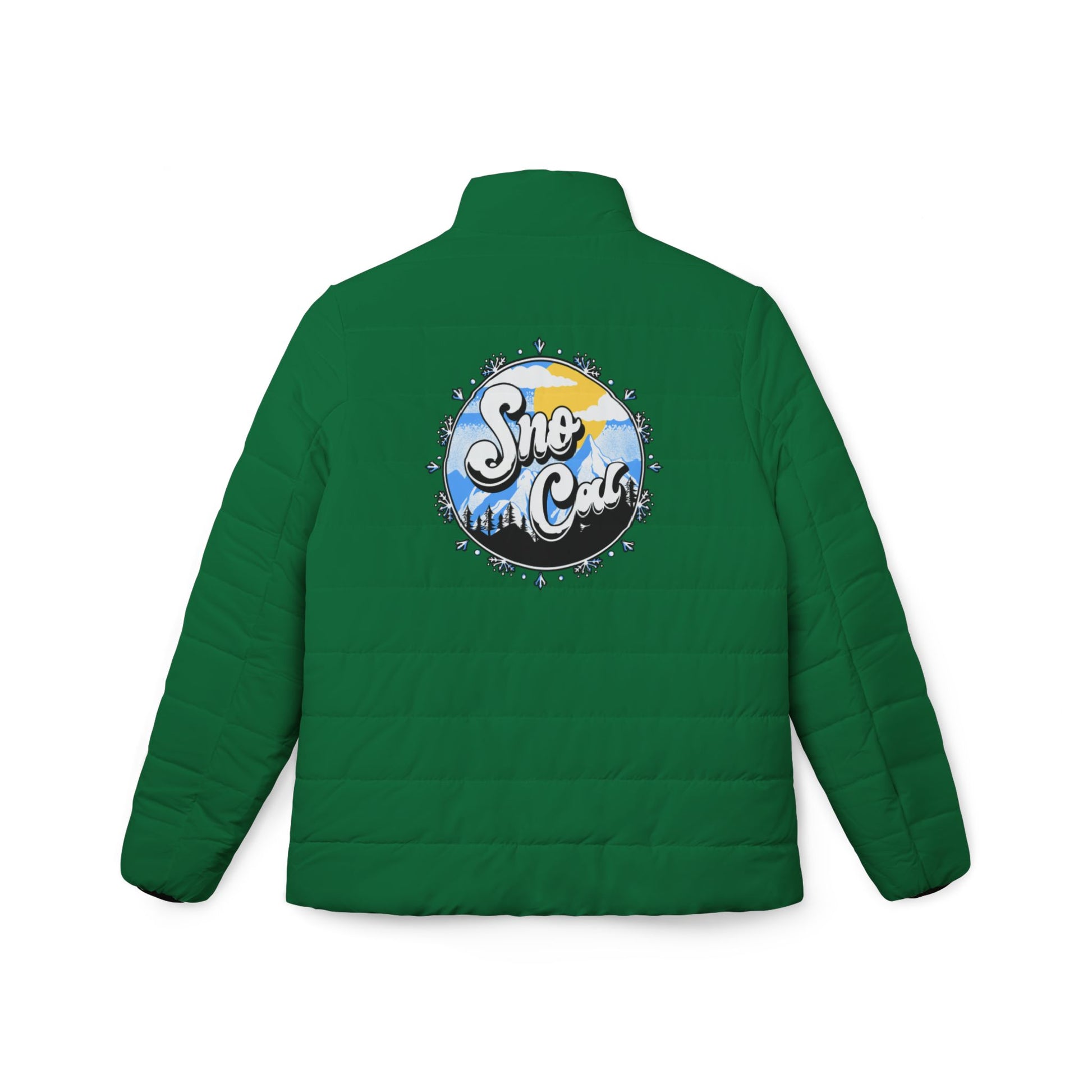 Sno*Cal Women’s Green Puffer Snow Jacket