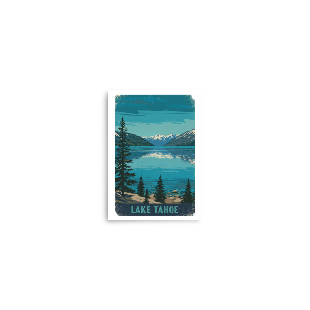 Lake Tahoe print good quality