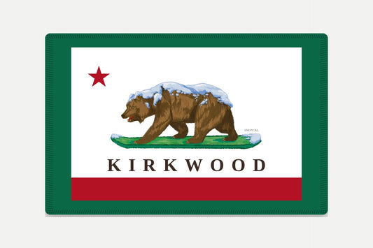 Kirkwood CA Flag Patch