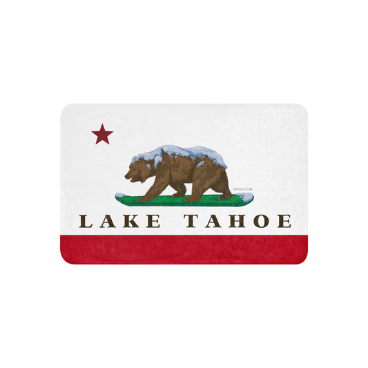 Lake tahoe sherpa blanket