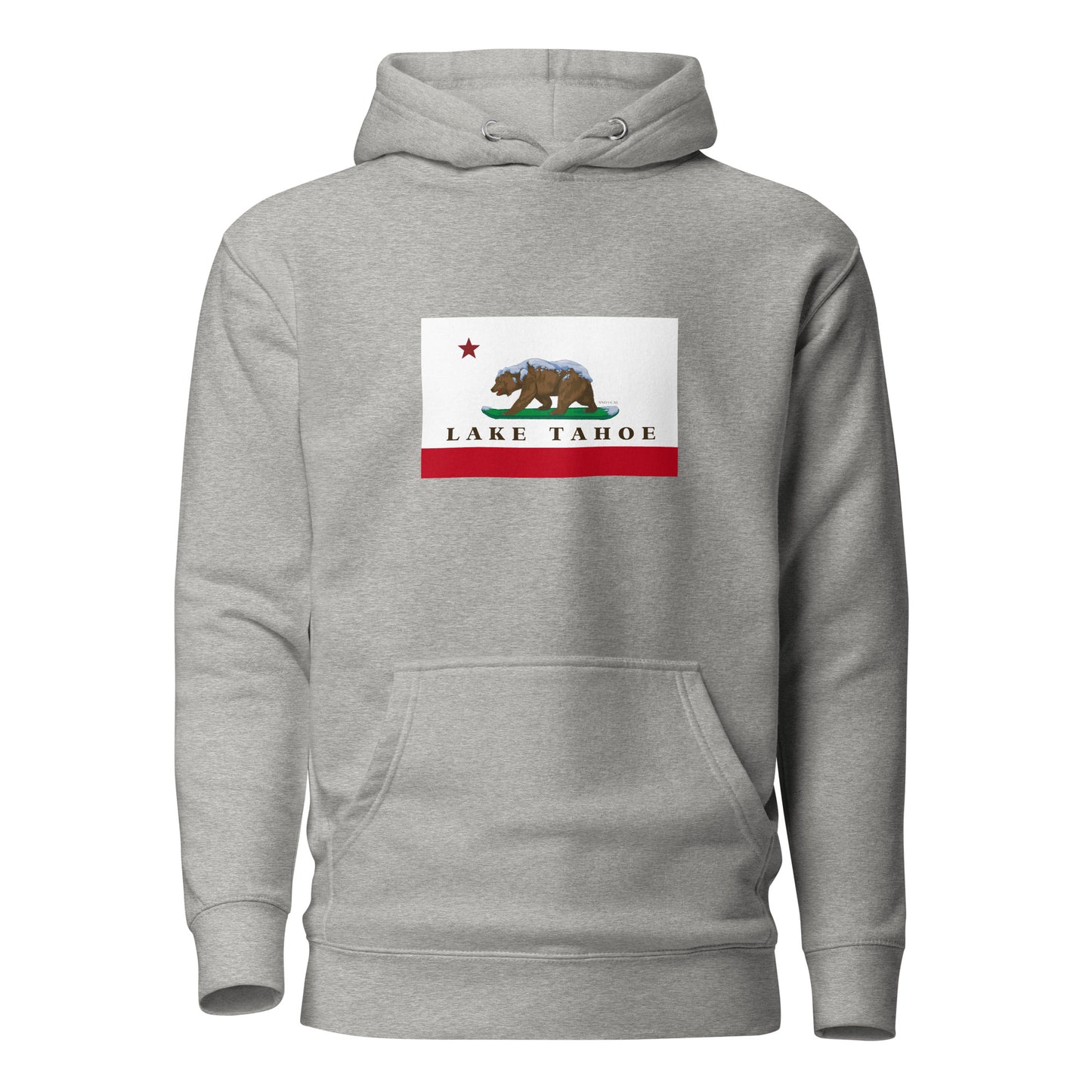 Light Gray Lake Tahoe CA Hoodie