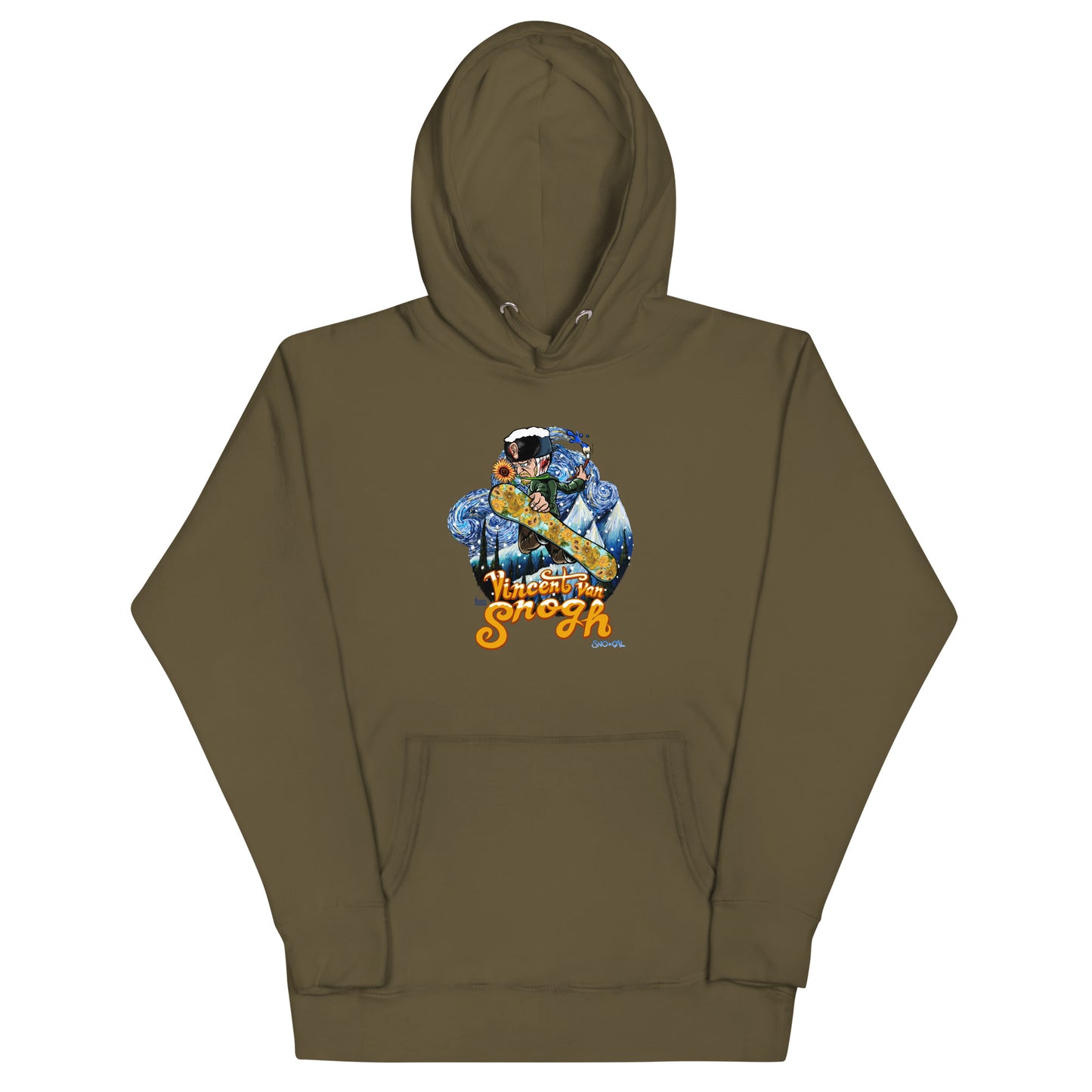 Van Gogh Snowboard Hoodie