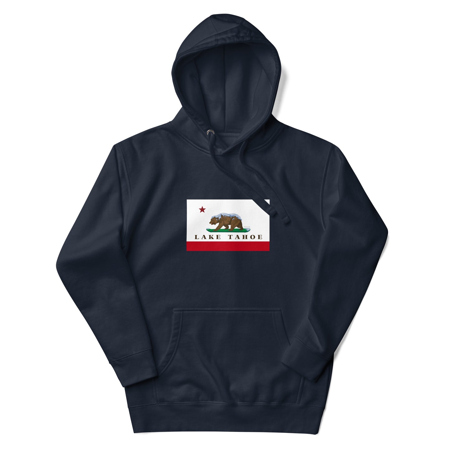 Navy Blue Lake Tahoe CA Hoodie