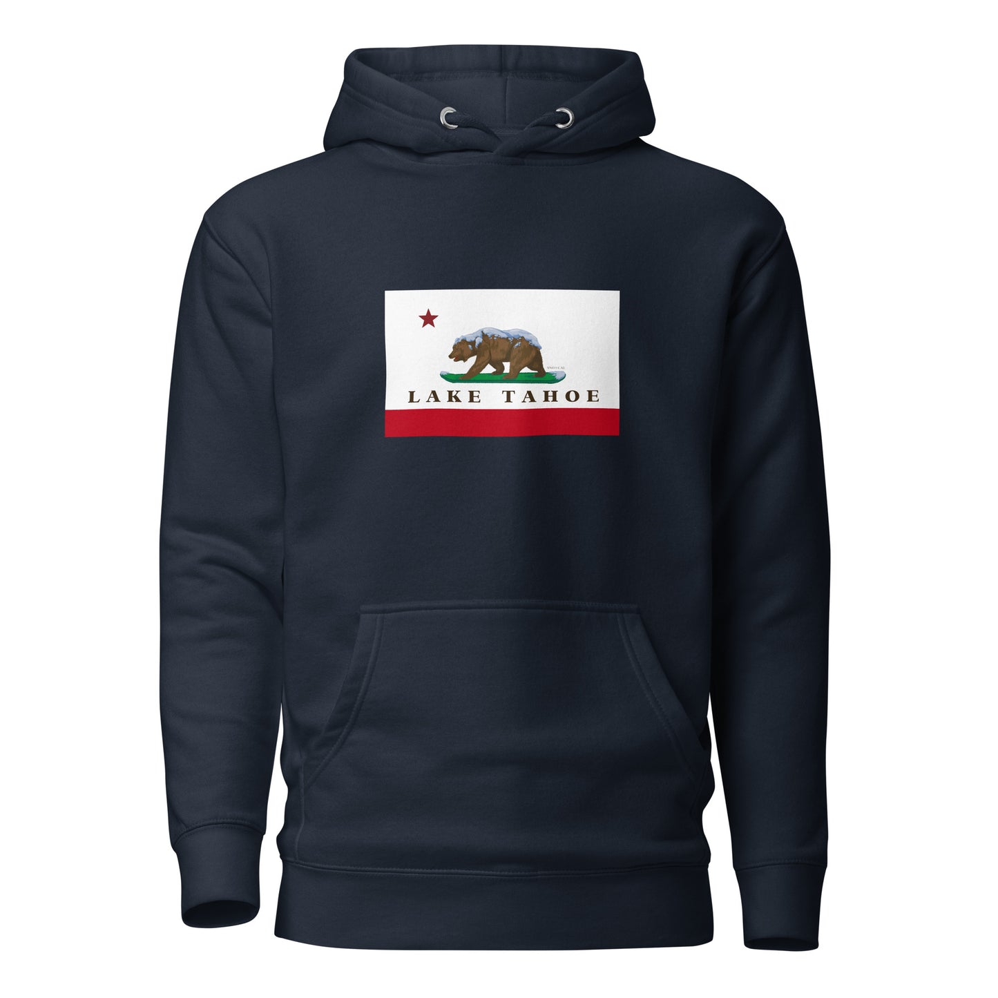 Navy Blue Lake Tahoe CA Hoodie