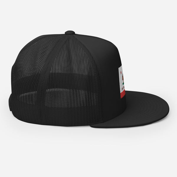 Homewood CA Flag Trucker Cap
