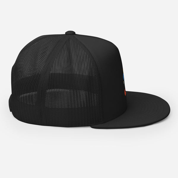 Snowboard Emoji Trucker Cap