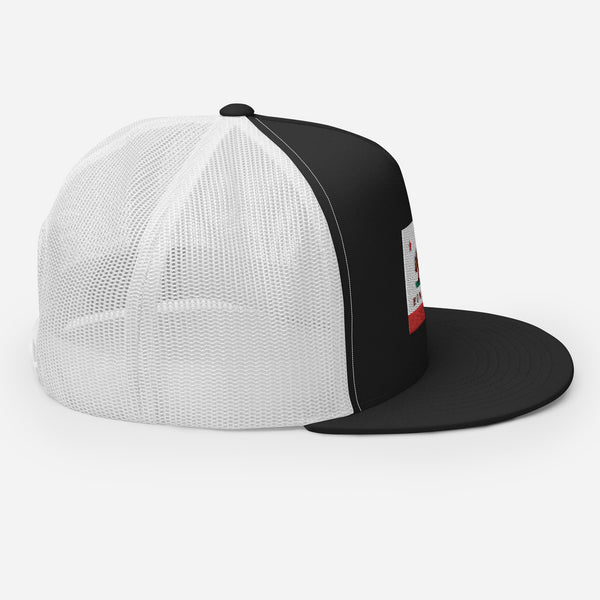 Homewood CA Flag Trucker Cap