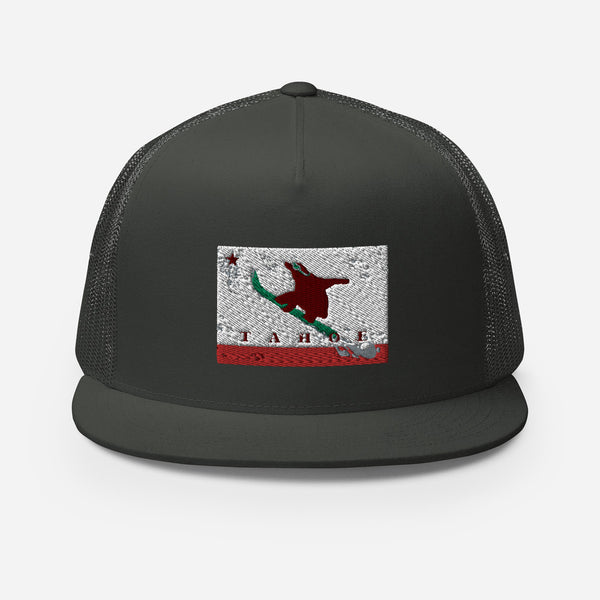 Boarding CA Grizzly Tahoe Trucker Cap - Sno Cal
