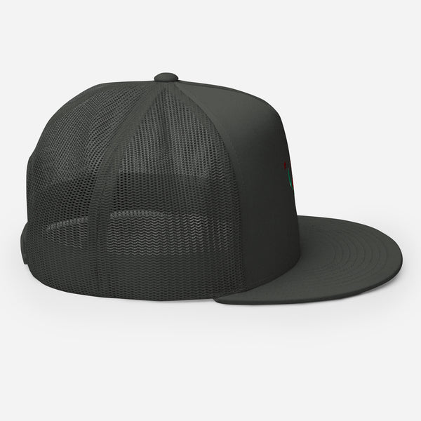 Goldie the Grizzly Boarding Trucker Cap