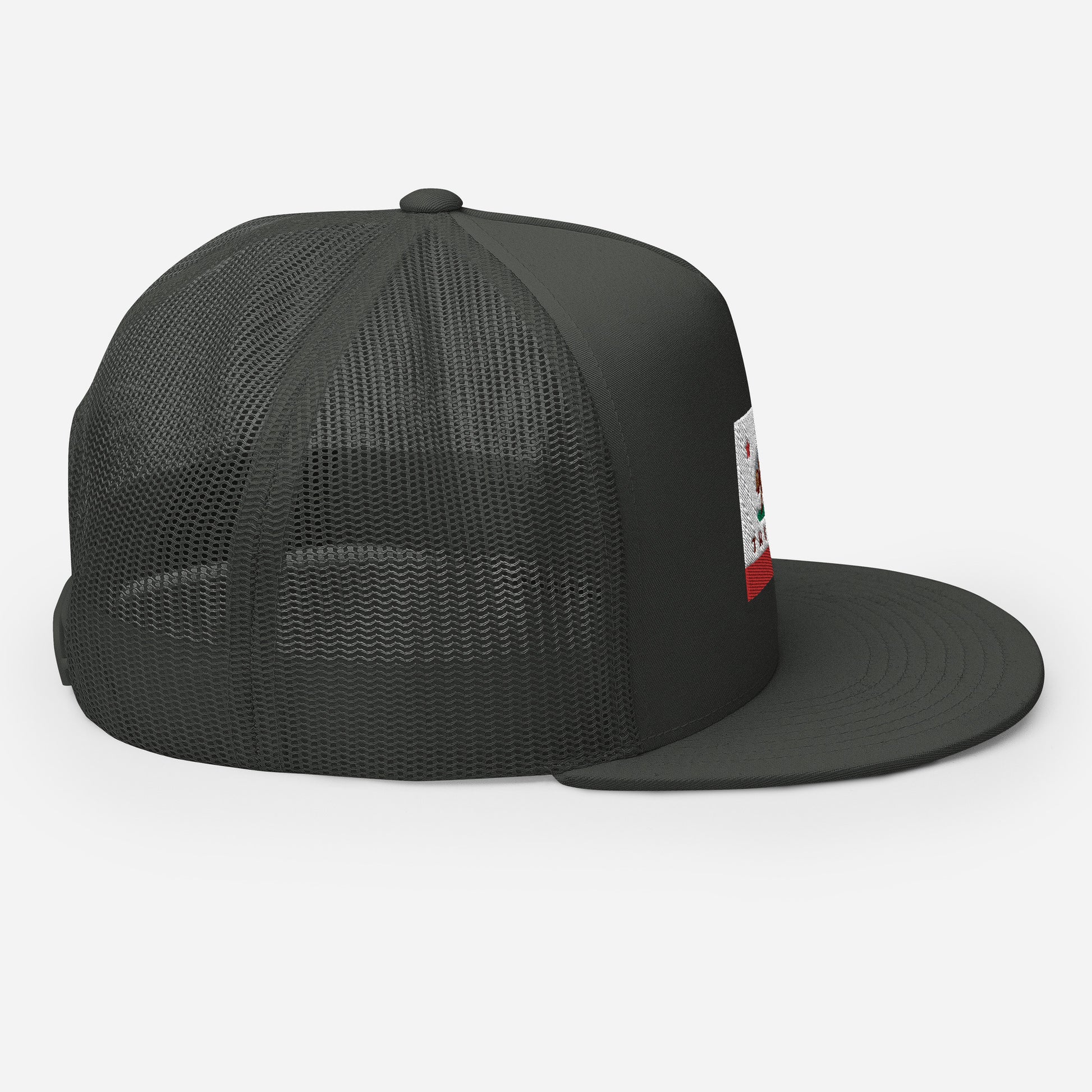gray mesh back truckee hat