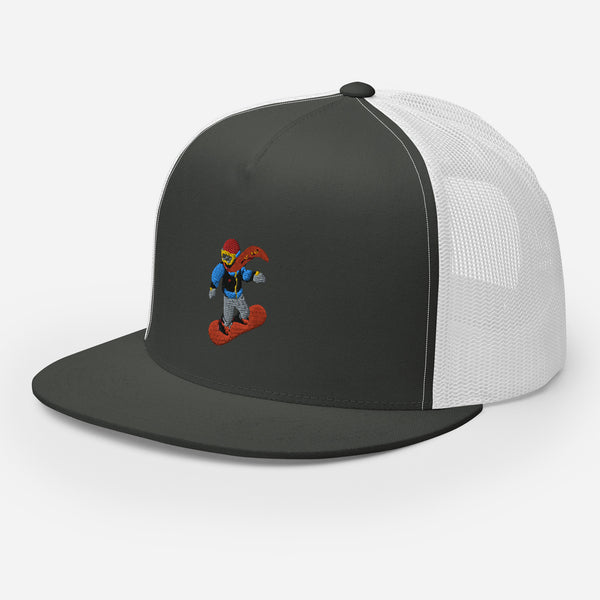 Snowboard Emoji Trucker Cap