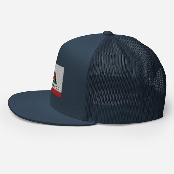 Homewood CA Flag Trucker Cap