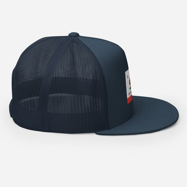 Homewood CA Flag Trucker Cap