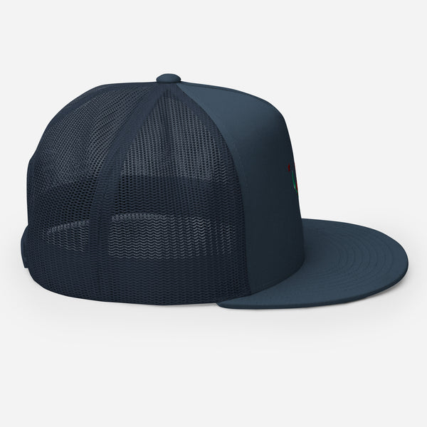 Goldie the Grizzly Boarding Trucker Cap
