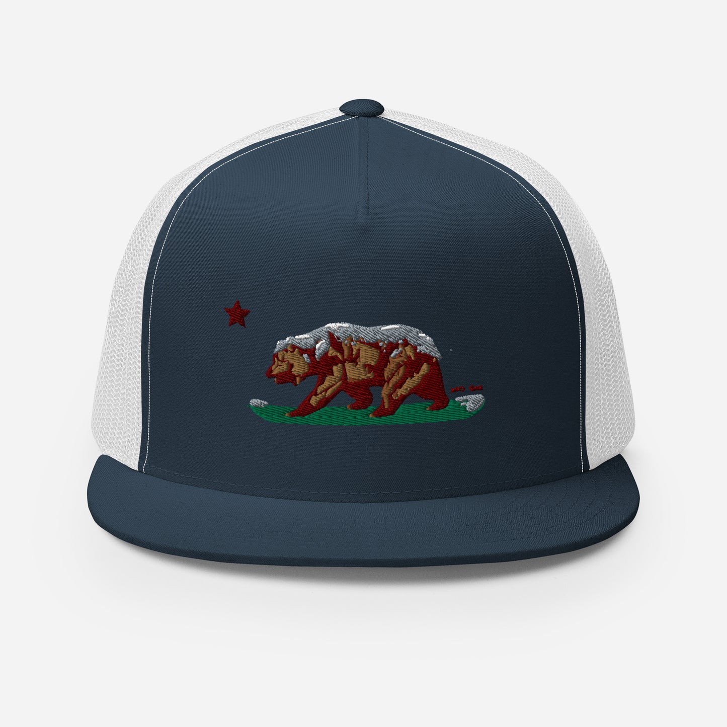 Goldie the CA Grizzly Trucker Cap